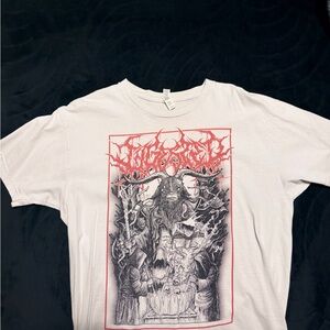 Ingested White Graphic T-Shirt